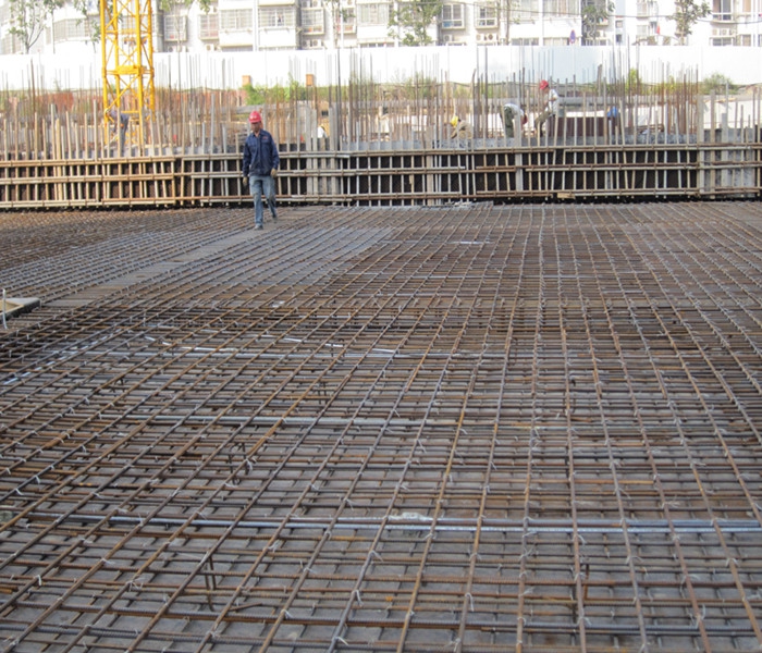 郭家莊B地塊棚戶區(qū)改造項目5#樓地下室頂板鋼筋綁扎 郭家莊B地塊棚戶區(qū)改造項目5#樓地下室頂板鋼筋綁扎